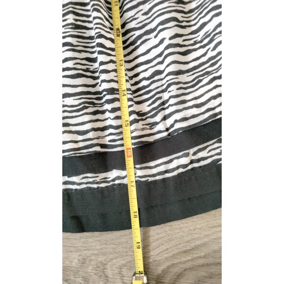 ANN TAYLOR LOFT Skirt size 4, Black/white Zebra - Picture 4 of 7